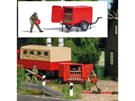 Busch HO Action Set: Schlauchtransport