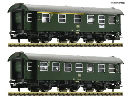 Fleischmann N 2-tlg. Set: Umbauwagen, DB   DC analog