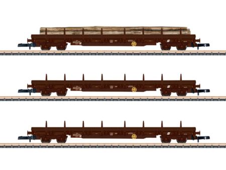 Märklin Miniclub Rungenwagen-Set ÖBB