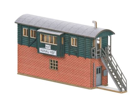 Märklin Miniclub Bausatz Behelfsstellwerk Hanau Hbf