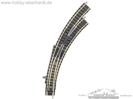 Fleischmann HANDBOGENWEICHE 9142 RE.      