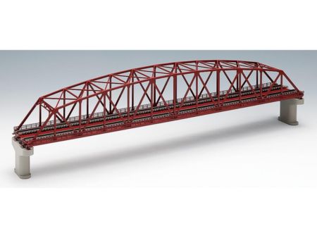 Tomytec Gitterbrücke, 2-spurig, rot