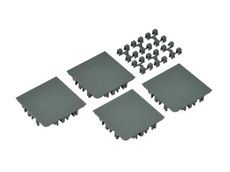 TOMYTEC Bus-System, 4 Geraden, je 37 mm