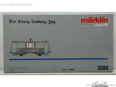 Märklin 2680 Teil 4     Second hand  LEERKARTON SH2420