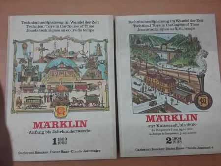 Bücher Märklin Baecker-Haas-Claude Jeanmaire  1+2 SH2522