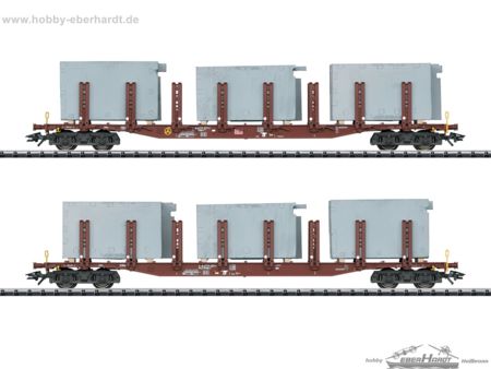 Trix Rungenwagen-Set Badsysteme DB