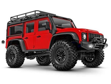 TRAXXAS TRX-4M LR Defender 4x4 rot RTR inkl. Akku/Lader