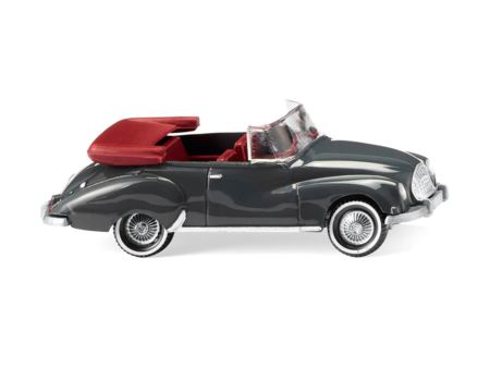 Wiking 1:87 HO DKW Cabrio - eisengrau