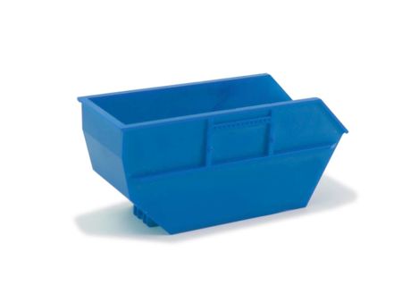 Herpa HO  Absetzmulde groß, blau, 2 St.