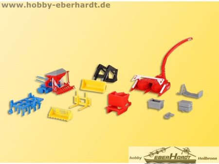 Kibri H0 Landwirtschaftliches Geräte-Set 