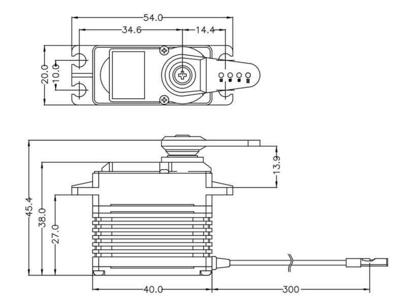 Servo HS-8380TH