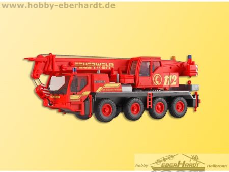 Kibri H0 Feuerwehr Kranwagen LIEBHERR LTM 1050/4