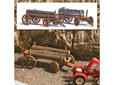 Busch HO Holzwagen