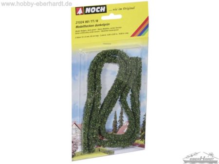 NOCH H0/TT/N Hecken, dunkelgrün