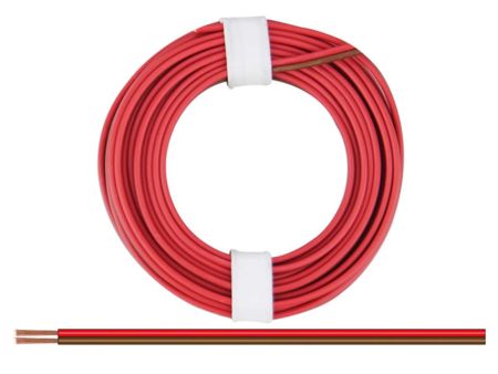 225-08 - Zwillingslitze 0,25 mm² / 5 m rot-braun