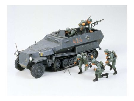 Tamiya 1:35 Dt. Sdkfz.251/1 Halbk. Hanomag (5)