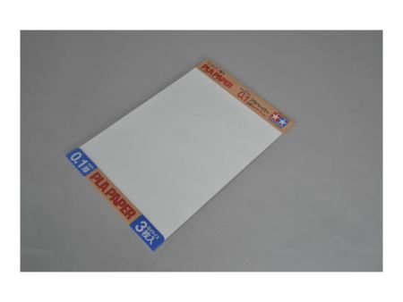 Tamiya Kst-Platte 0,1mm (3) weiß 257x364mm