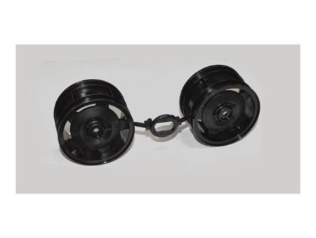 Tamiya Felgen (2) Racing Fighter hi/sw 58628