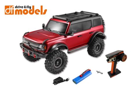 DF Mali DF-4S Crawler Varant Metallic-Rot 313 mm Scale - RTR