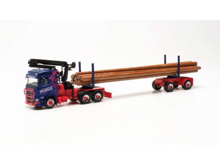 Herpa HO Scania Langholz-Tr.