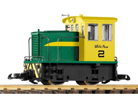 PIKO  G-US Diesellok GE 25  WP&YR R/C für Batteriebetrieb w/