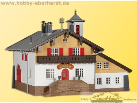 Kibri H0 Feuerwehr mit Dorfgemeinschaftshaus