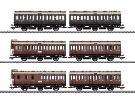 Märklin HO Abteilwagen-Set KPEV