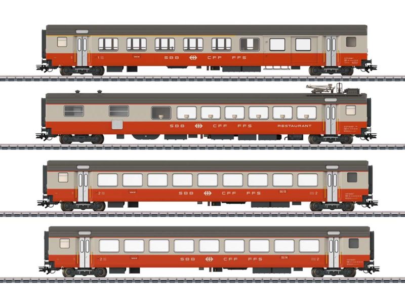 Märklin HO Personenwagen-Set Swiss Express