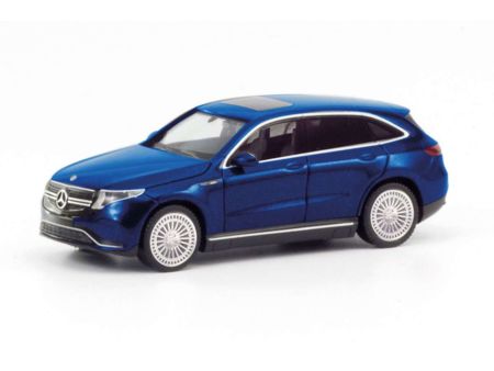Herpa HO  MB EQ EQC AMG, blau met.