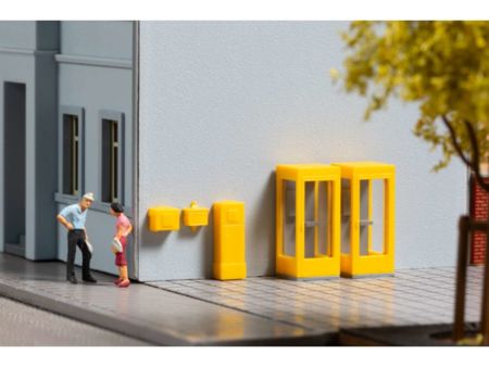 Auhagen N Telefonzellen u.Briefkästen