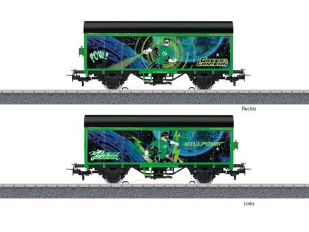 Märklin HO Märklin Start up - Gedeckter Güterwagen Green Lan
