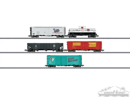 Märklin  HO  US-Güterwagen-Set