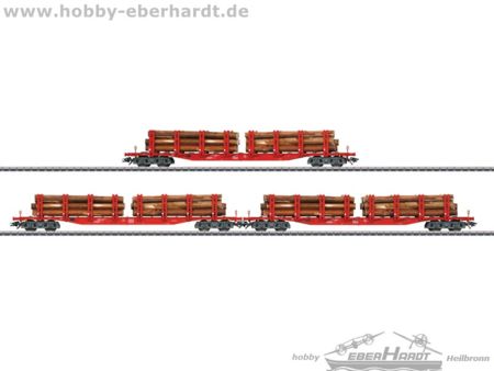 Märklin  HO  Rungenwagen-Set DB AG