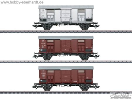 Märklin Spitzdachwagen-Set zur BR 92