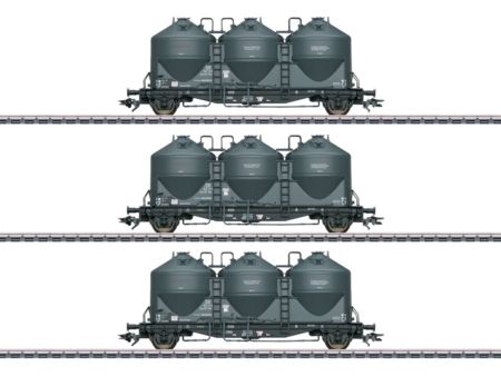 Märklin HO Staubsilowagen-Set Kds 67