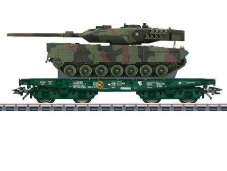 Märklin HO Schwerlastw.Rlmmps Leo 1 DB