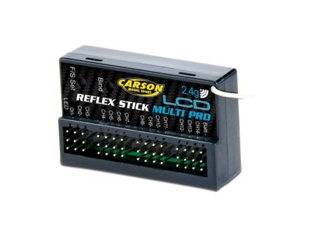 Carson Empfäng. Reflex Stick Multi Pro LCD 2.4G