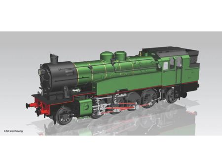 Piko HO Dampflok Rh 97 SNCB III