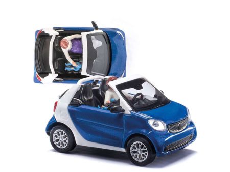 Busch HO Smart For2 Cabrio 2015 Fahrer