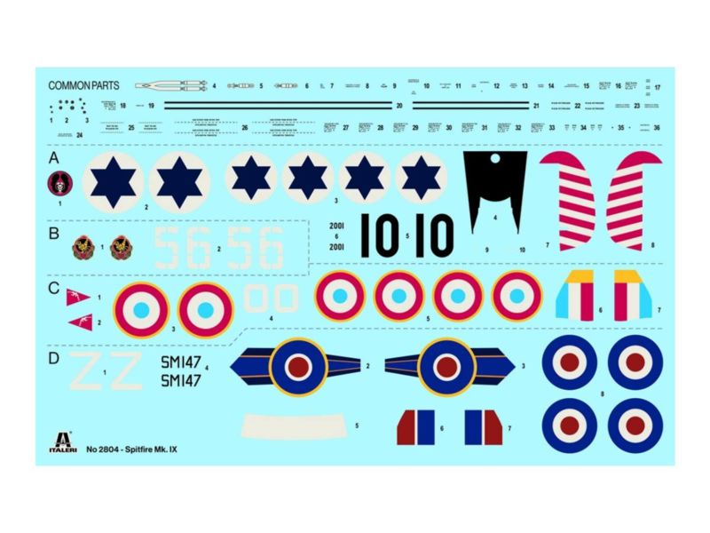 Italieri 1:48 Brit. Spitfire Mk.IX