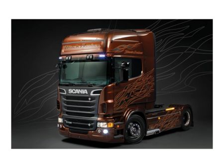 Italieri 1:24 Scania R730 V8 Black Amber