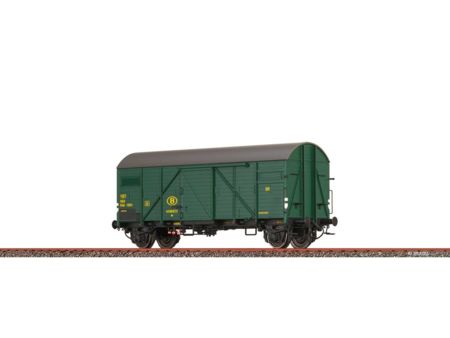 BRAWA  H0 Gedeckter Güterwagen Gmhs SNCB III