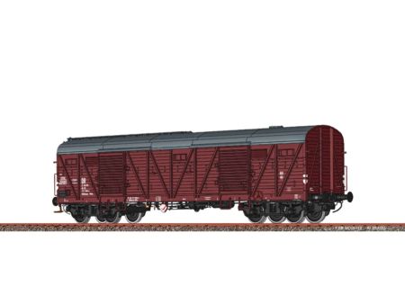 BRAWA  H0 Gedeckter Güterwagen (GGhmsx) GGhx DR IV