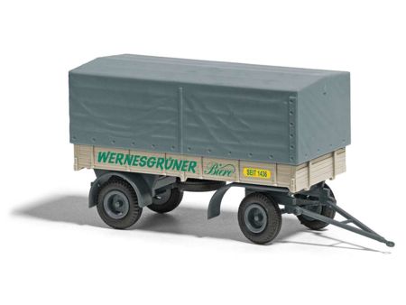 Busch HO IFA HL 80, mit Plane Wernesgr