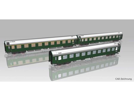 PIKO HO 3er Set Y-Wagen D 300 DR IV Set 1