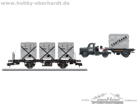 Märklin  1  Behältertragwagen-Set BT 10 D