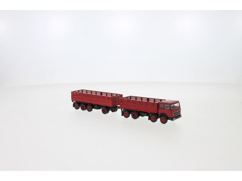 Brekina Starline, Fiat 691, rot/schwarz, 1970, 1:87