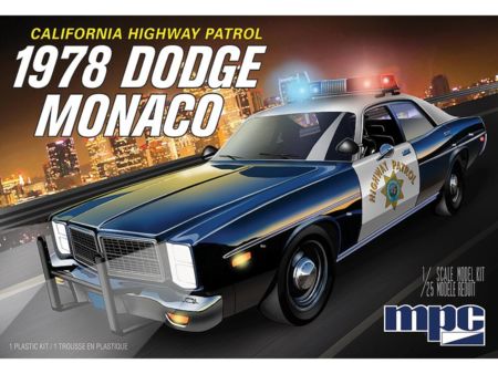 MPC 1/25 1978er Dodge Monaco, Police Car CHP