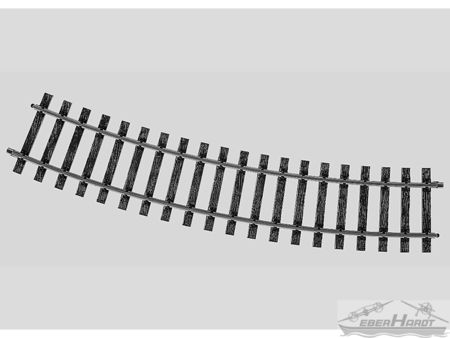 Märklin  1  Gleis geb. r 1020 mm, 22 Gr.3