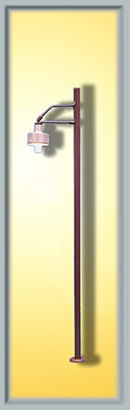 Viessmann H0 Holzmastleuchte, LED warmweiß